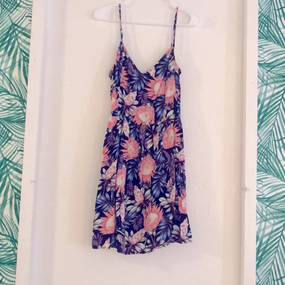 Divided Floral Dress